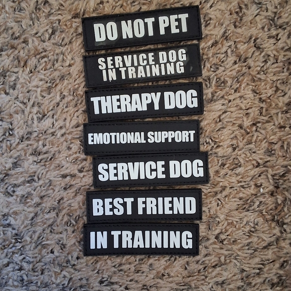 Service Dog Vest No Pull Dog Harness with 7 Dog Patches, Reflective Pet Harness - Picture 5 of 6